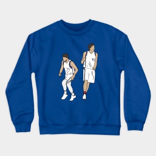 Luka Doncic And Dirk Nowitzki Crewneck Sweatshirt